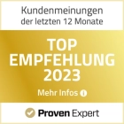 Proven Experts: Top Dienstleister 2023