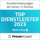 Proven Experts: Von Kunden Empfohlen 2023