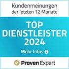 Proven Experts: Von Kunden Empfohlen 2024